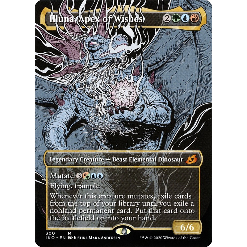Illuna, Apex of Wishes (Showcase) [Ikoria: Lair of Behemoths]