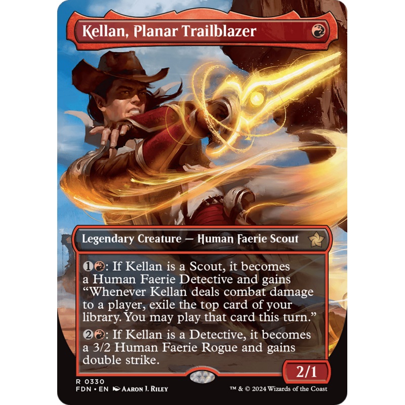 Kellan, Planar Trailblazer (Borderless) [Foundations]