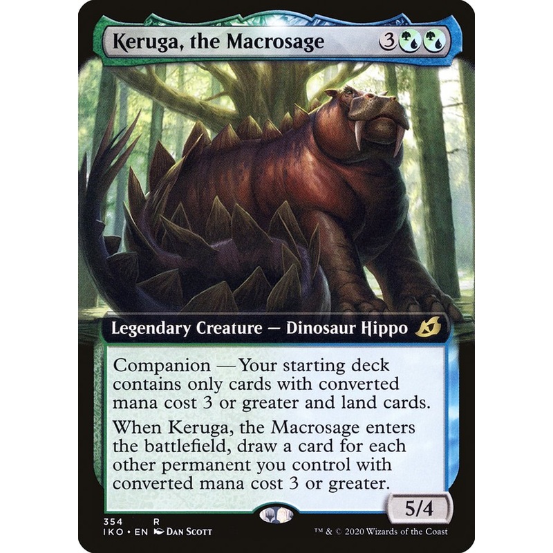 Keruga, the Macrosage (Extended Art) [Ikoria: Lair of Behemoths]