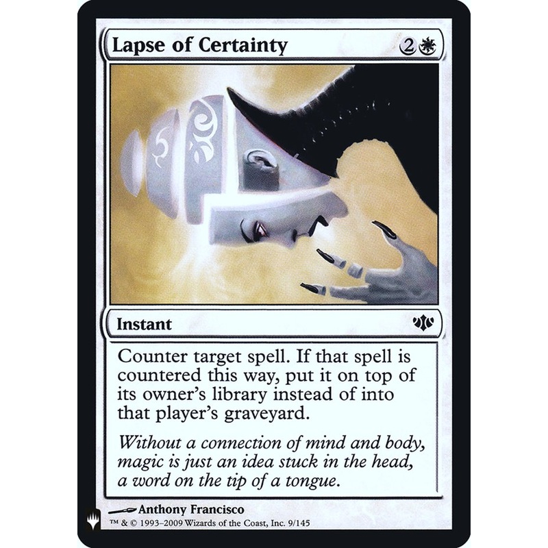 Lapse of Certainty [Mystery Booster]