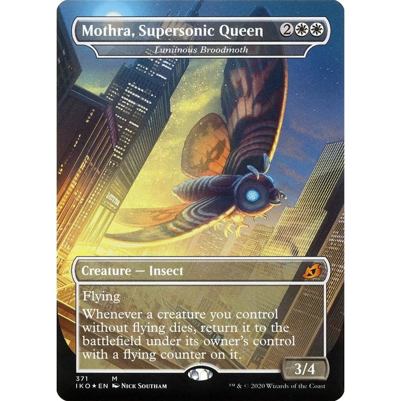 Luminous Broodmoth - Mothra, Supersonic Queen (Godzilla Series) [Ikoria: Lair of Behemoths]