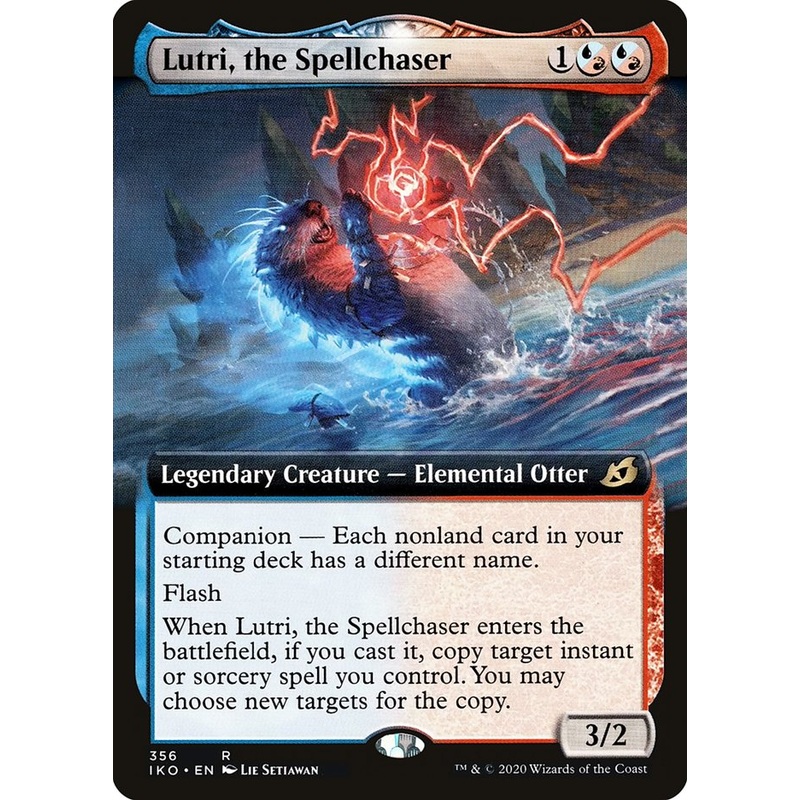 Lutri, the Spellchaser (Extended Art) [Ikoria: Lair of Behemoths]