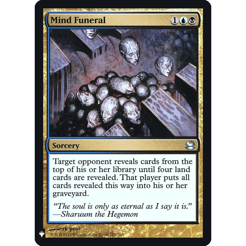 Mind Funeral [Mystery Booster]