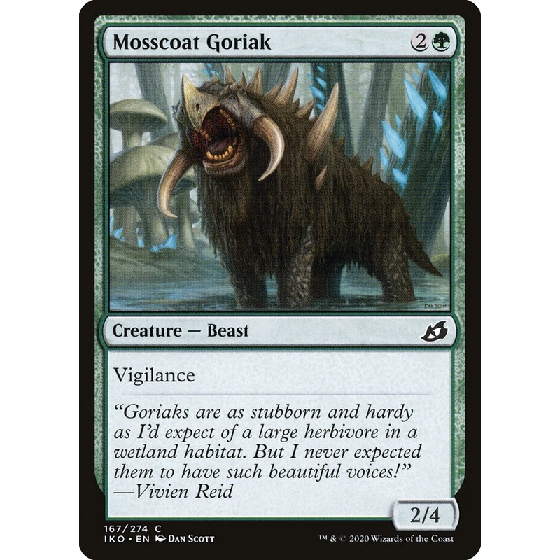Mosscoat Goriak [Ikoria: Lair of Behemoths]