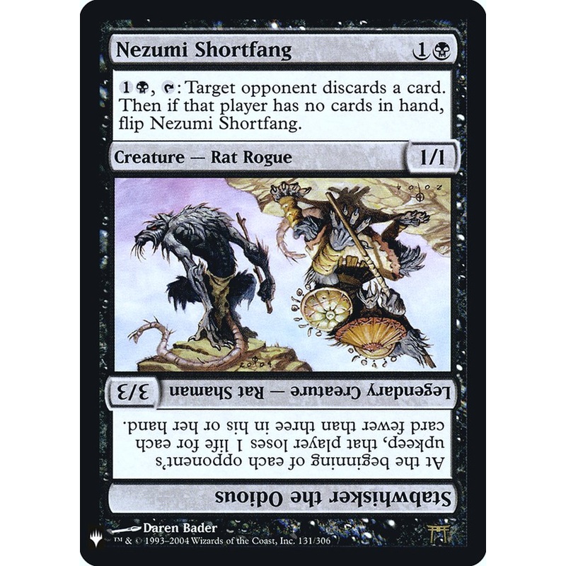 Nezumi Shortfang // Stabwhisker the Odious [Mystery Booster]
