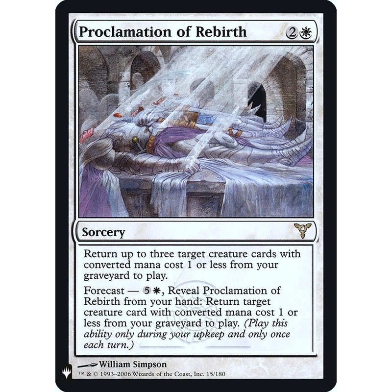 Proclamation of Rebirth [Mystery Booster]