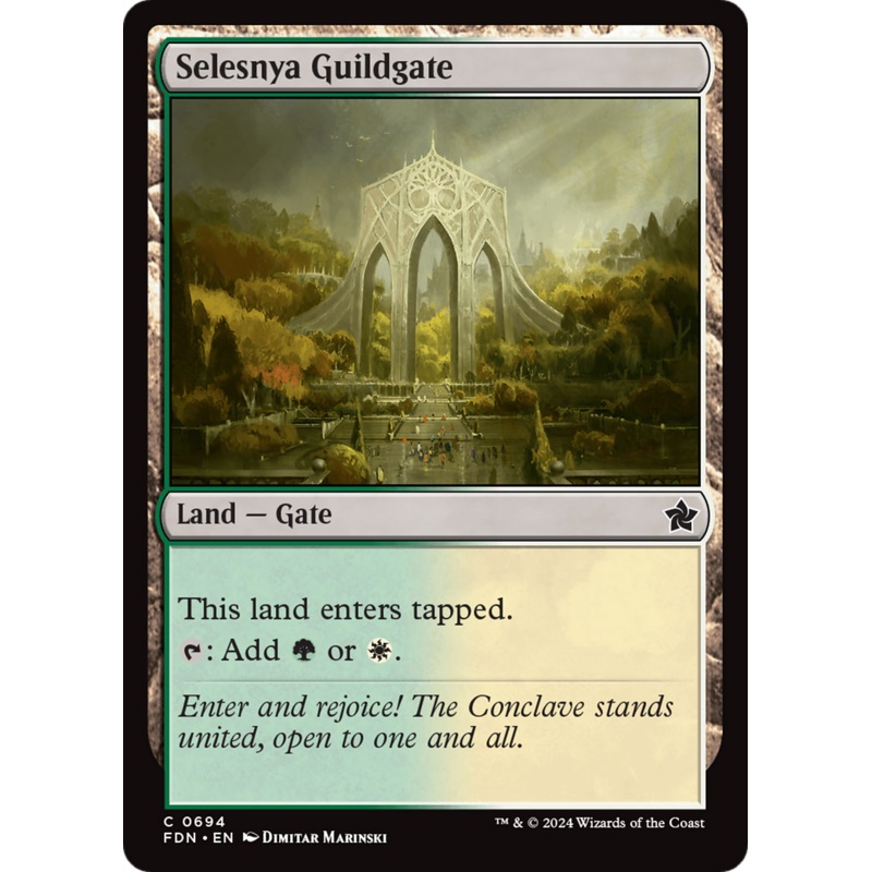 Selesnya Guildgate [Foundations]