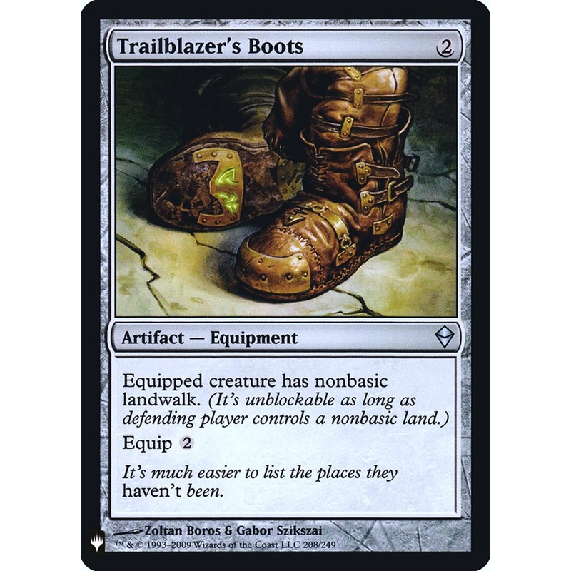 Trailblazer's Boots [Mystery Booster]