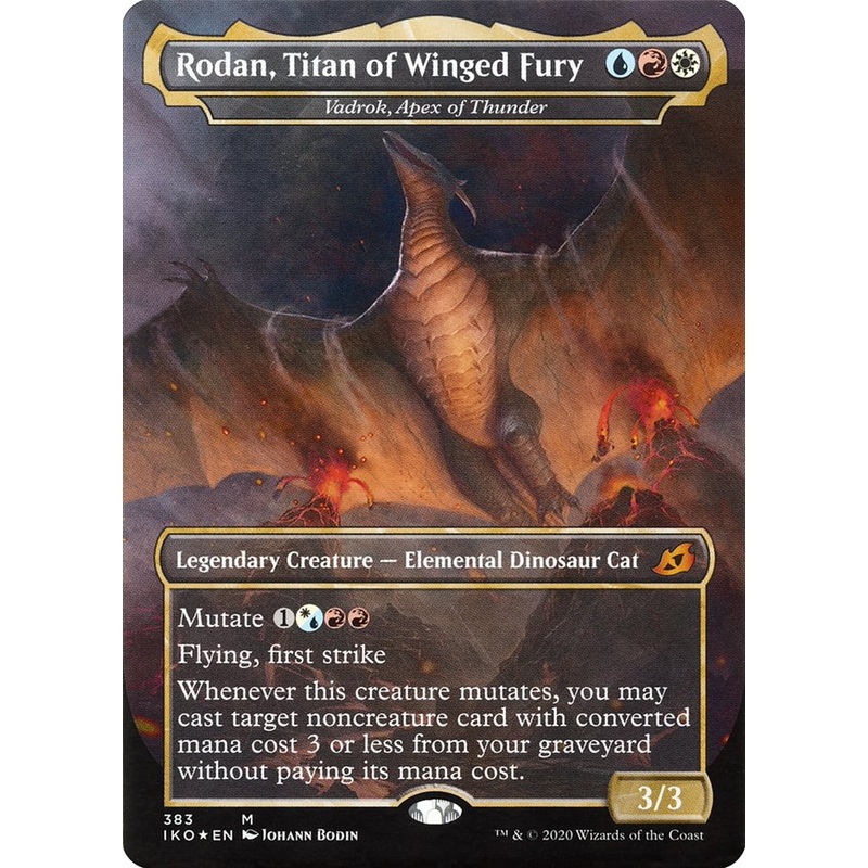 Vadrok, Apex of Thunder - Rodan, Titan of Winged Fury (Godzilla Series) [Ikoria: Lair of Behemoths]