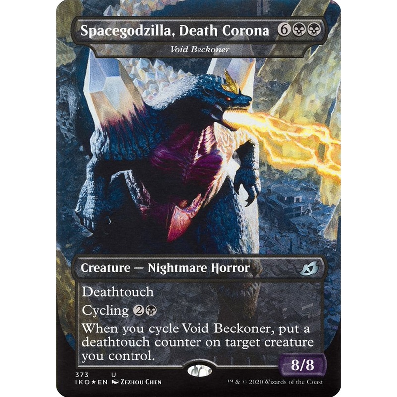 Void Beckoner - Spacegodzilla, Death Corona (Godzilla Series) [Ikoria: Lair of Behemoths]