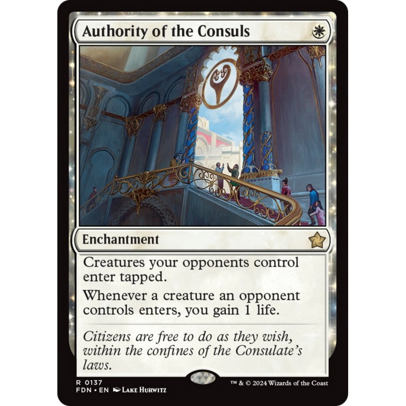 Authority of the Consuls [Foundations]