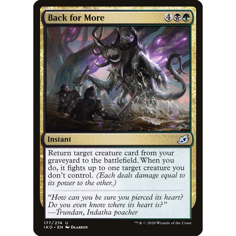 Back for More [Ikoria: Lair of Behemoths]