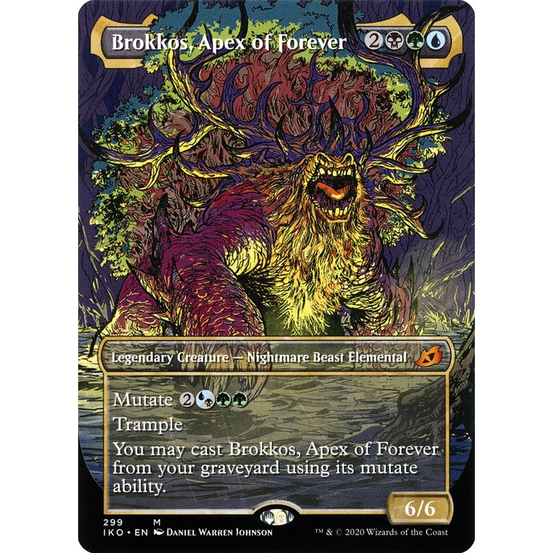 Brokkos, Apex of Forever (Showcase) [Ikoria: Lair of Behemoths]