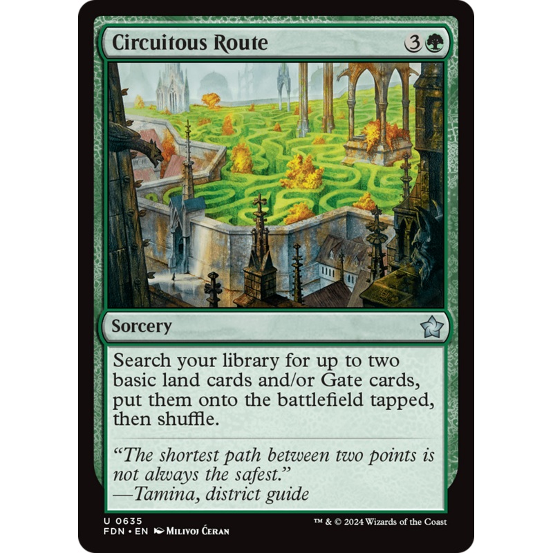 Circuitous Route [Foundations]