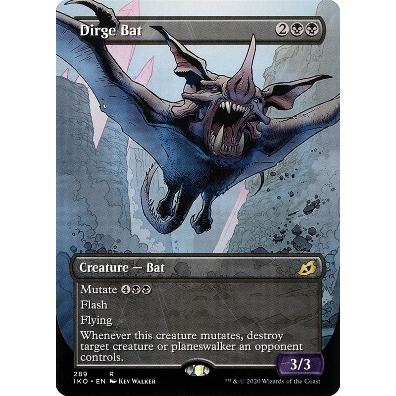 Dirge Bat (Showcase) [Ikoria: Lair of Behemoths]