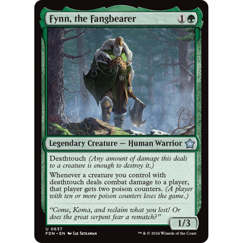 Fynn, the Fangbearer [Foundations]