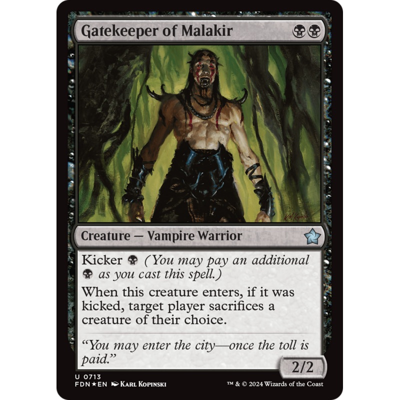Gatekeeper of Malakir [Foundations]