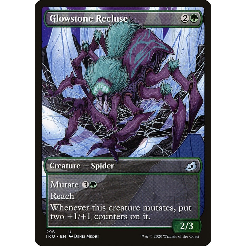 Glowstone Recluse (Showcase) [Ikoria: Lair of Behemoths]