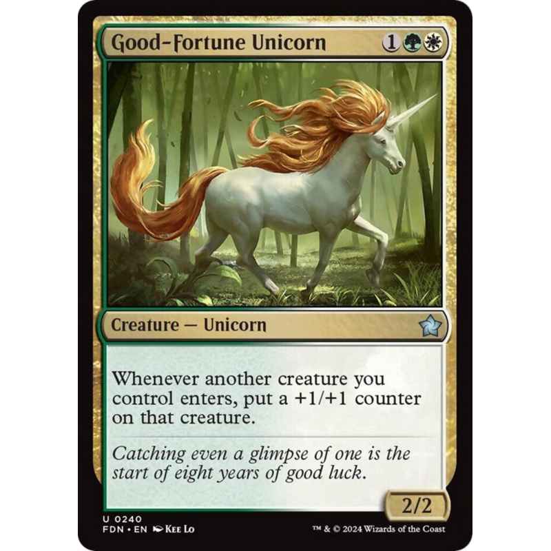 Good-Fortune Unicorn [Foundations]