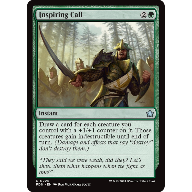 Inspiring Call [Foundations]