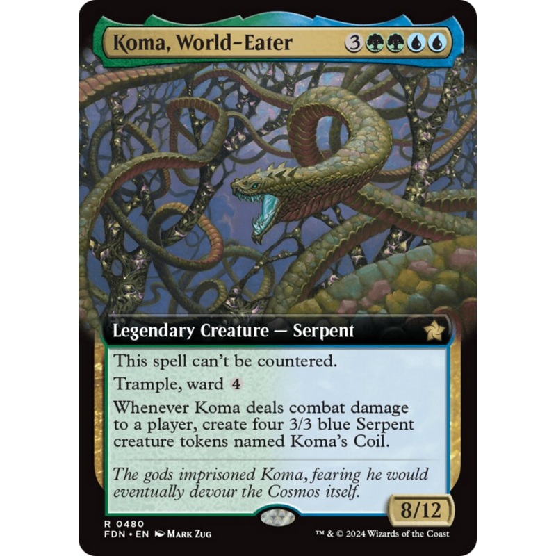 Koma, World-Eater (Extended Art) [Foundations]