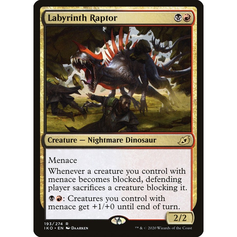 Labyrinth Raptor [Ikoria: Lair of Behemoths]