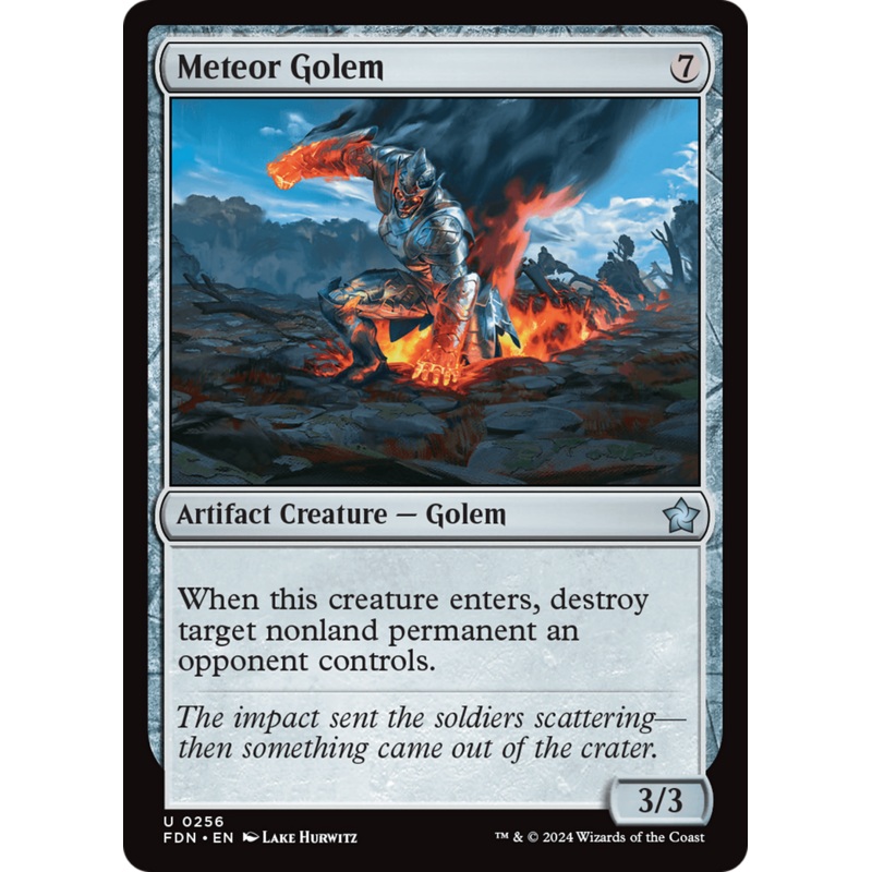 Meteor Golem [Foundations]