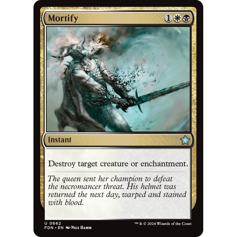 Mortify [Foundations]