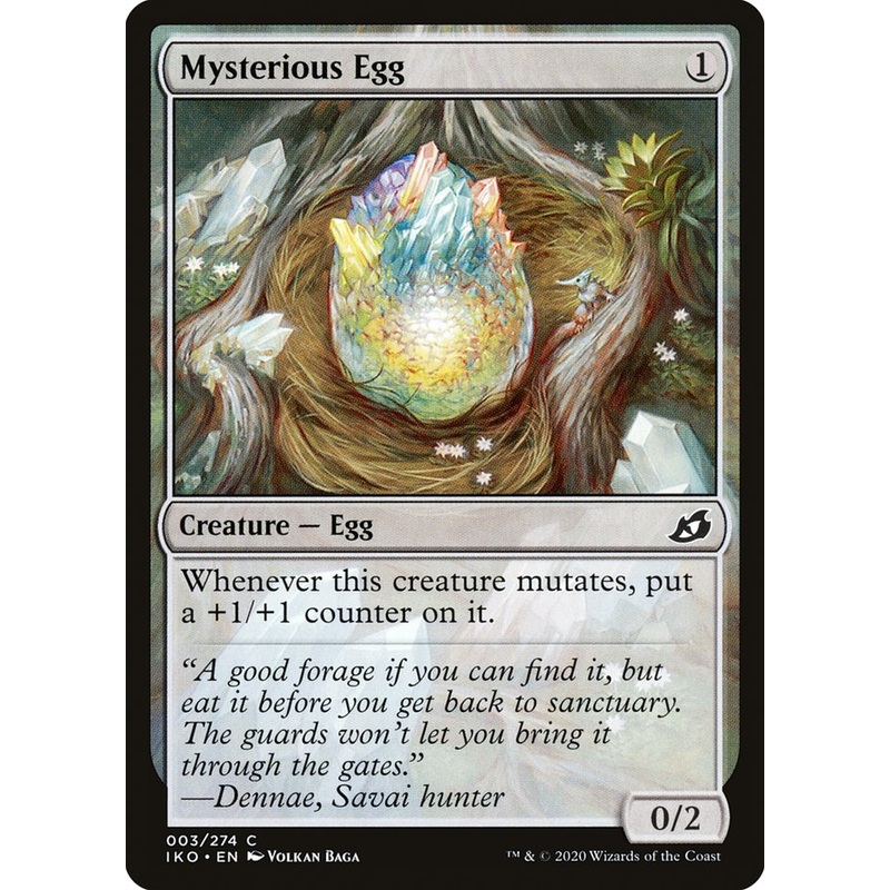 Mysterious Egg [Ikoria: Lair of Behemoths]