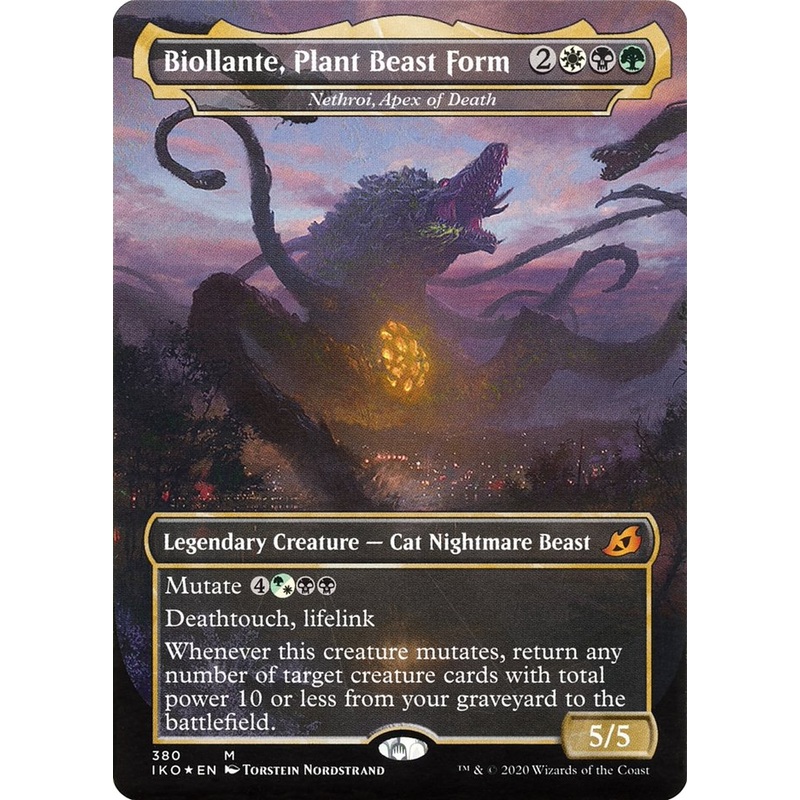 Nethroi, Apex of Death - Biollante, Plant Beast Form (Godzilla Series) [Ikoria: Lair of Behemoths]