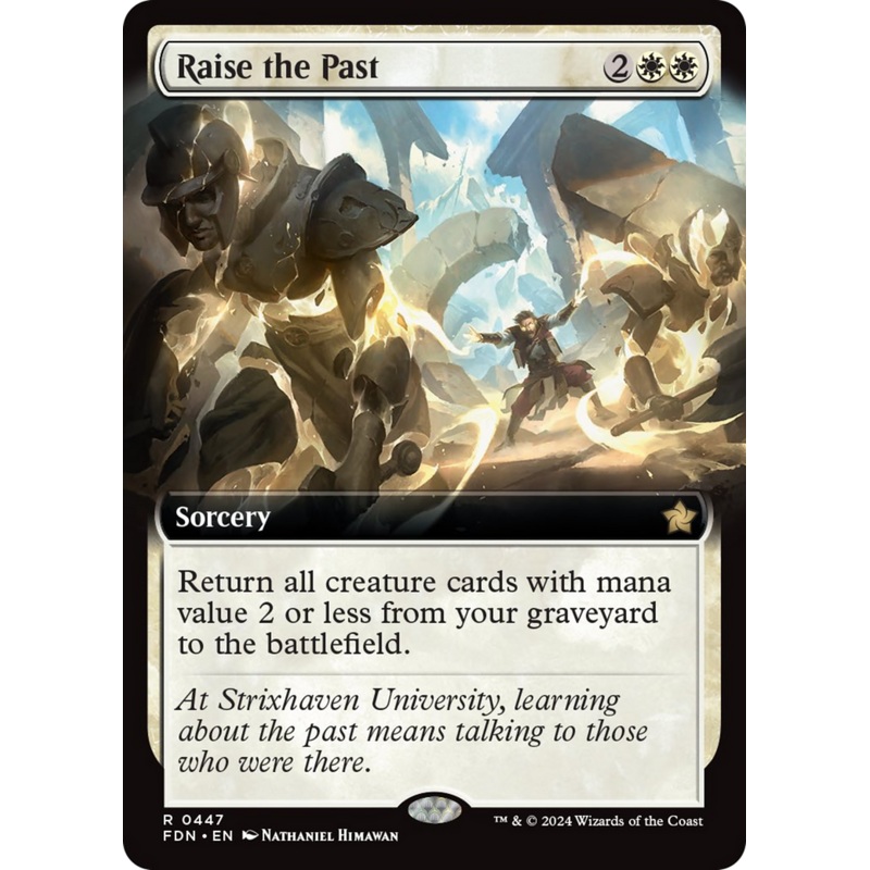 Raise the Past (Extended Art) [Foundations]