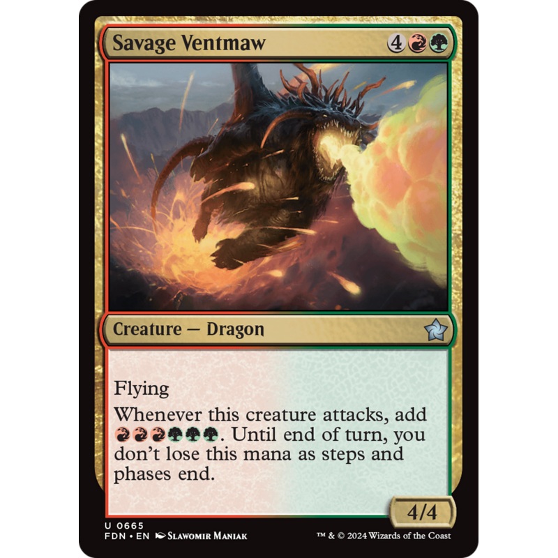 Savage Ventmaw [Foundations]