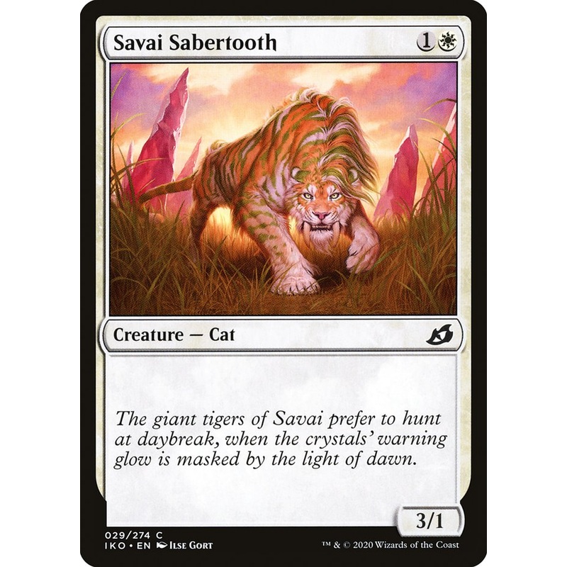 Savai Sabertooth [Ikoria: Lair of Behemoths]