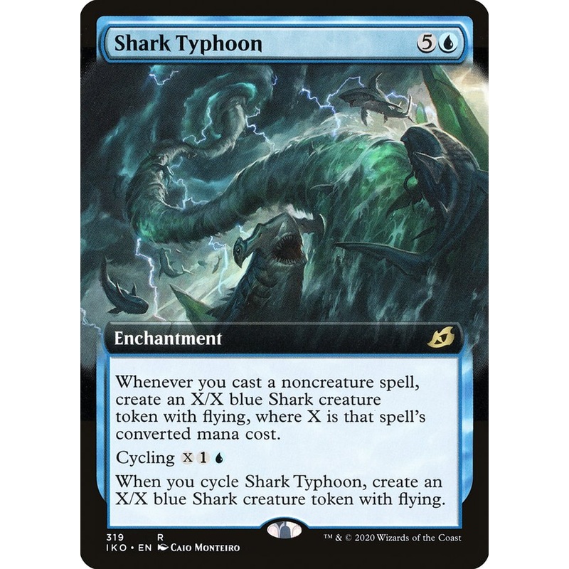 Shark Typhoon (Extended Art) [Ikoria: Lair of Behemoths]
