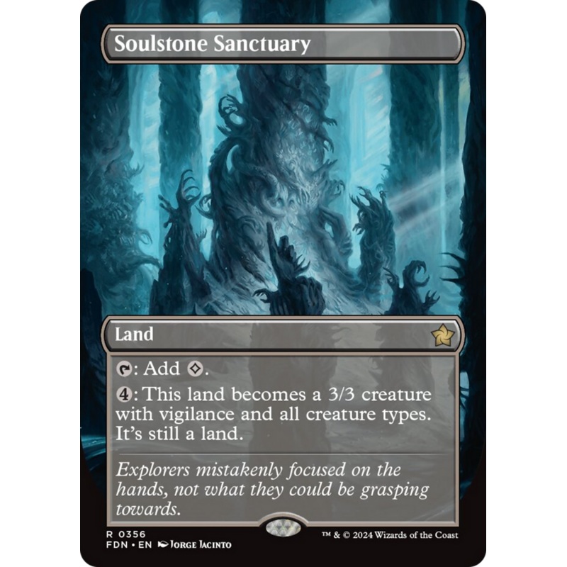 Soulstone Sanctuary (Borderless) [Foundations]