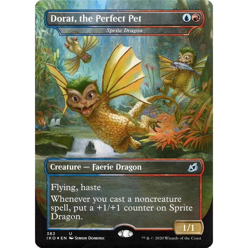 Sprite Dragon - Dorat, the Perfect Pet (Godzilla Series) [Ikoria: Lair of Behemoths]
