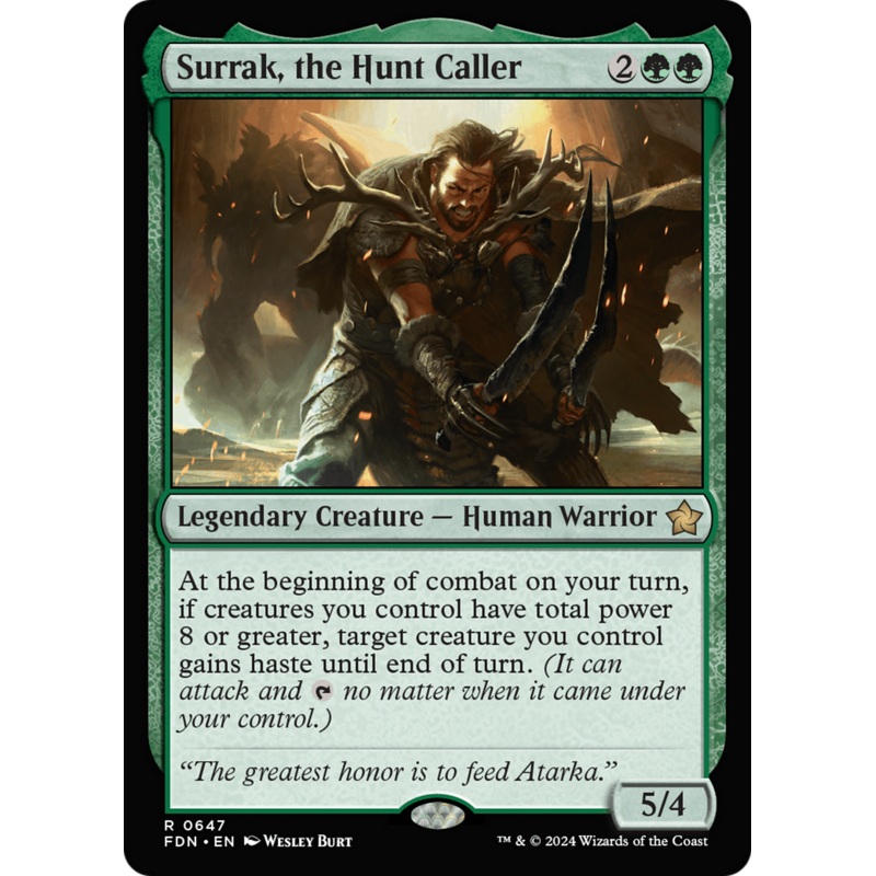 Surrak, the Hunt Caller [Foundations]