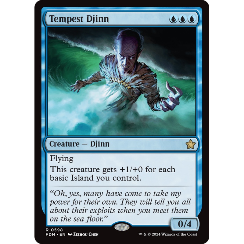 Tempest Djinn [Foundations]
