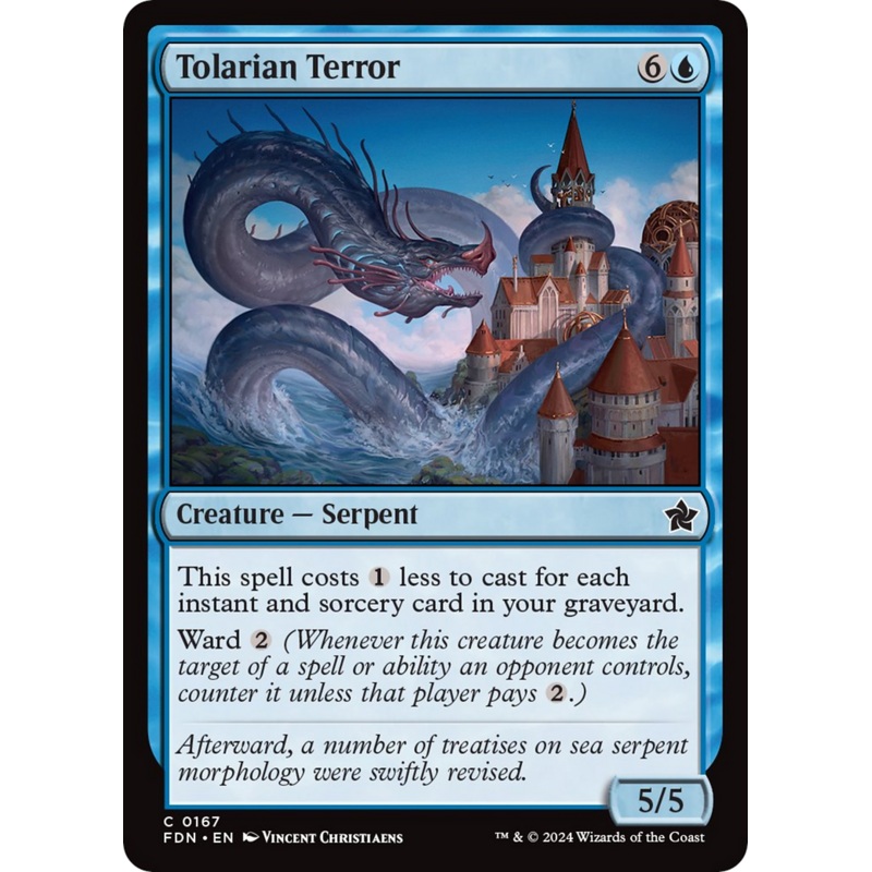 Tolarian Terror [Foundations]
