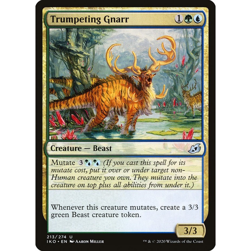 Trumpeting Gnarr [Ikoria: Lair of Behemoths]
