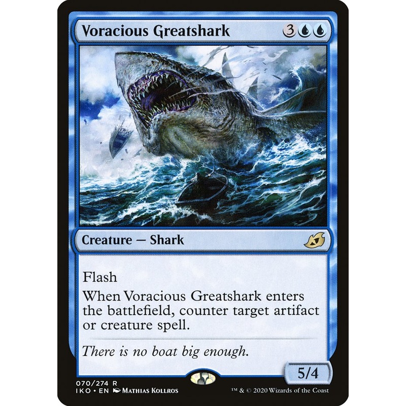 Voracious Greatshark [Ikoria: Lair of Behemoths]