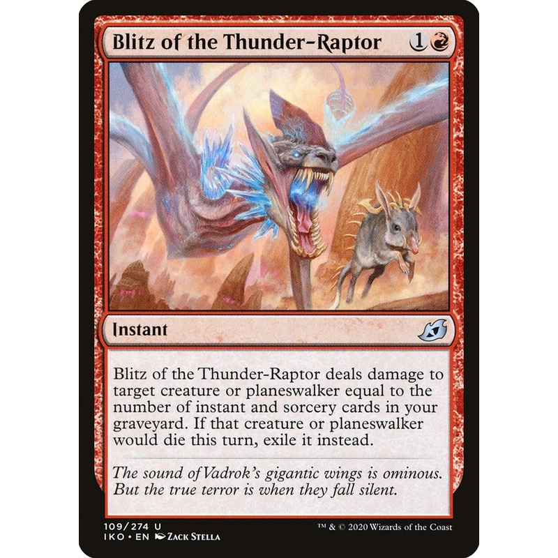 Blitz of the Thunder-Raptor [Ikoria: Lair of Behemoths]