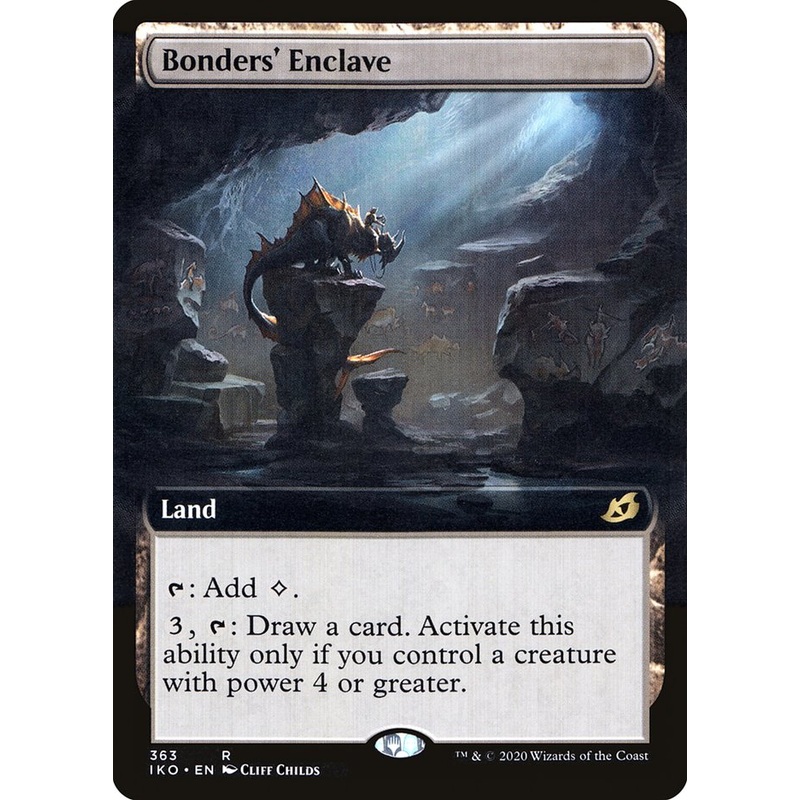 Bonders' Enclave (Extended Art) [Ikoria: Lair of Behemoths]
