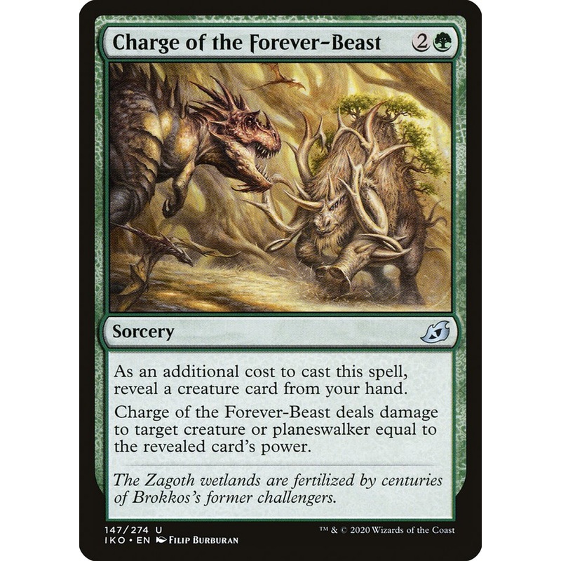 Charge of the Forever-Beast [Ikoria: Lair of Behemoths]