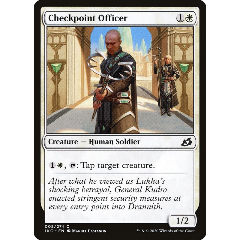 Checkpoint Officer [Ikoria: Lair of Behemoths]