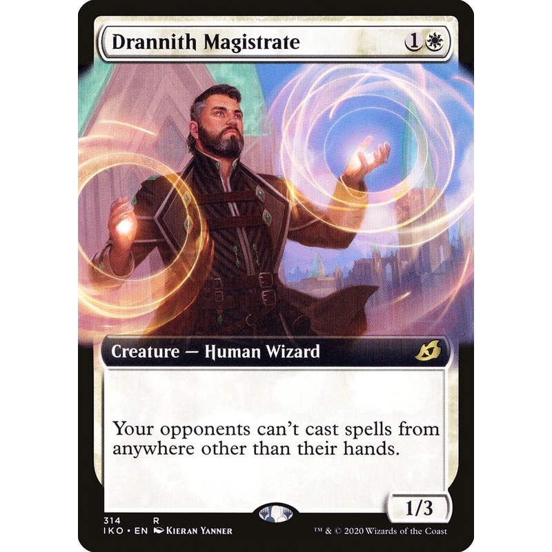 Drannith Magistrate (Extended Art) [Ikoria: Lair of Behemoths]