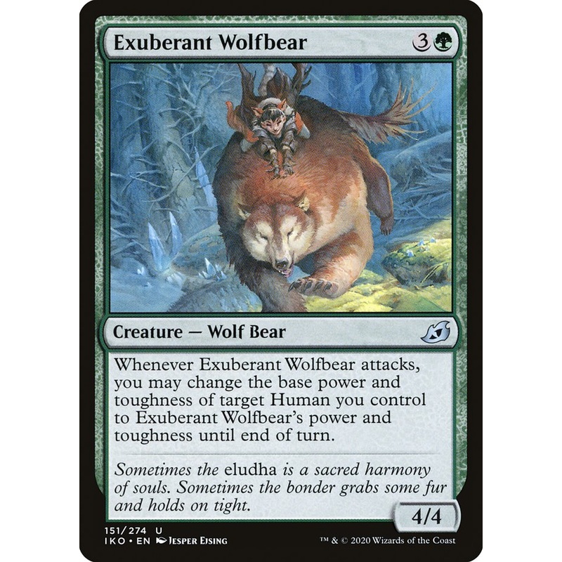 Exuberant Wolfbear [Ikoria: Lair of Behemoths]