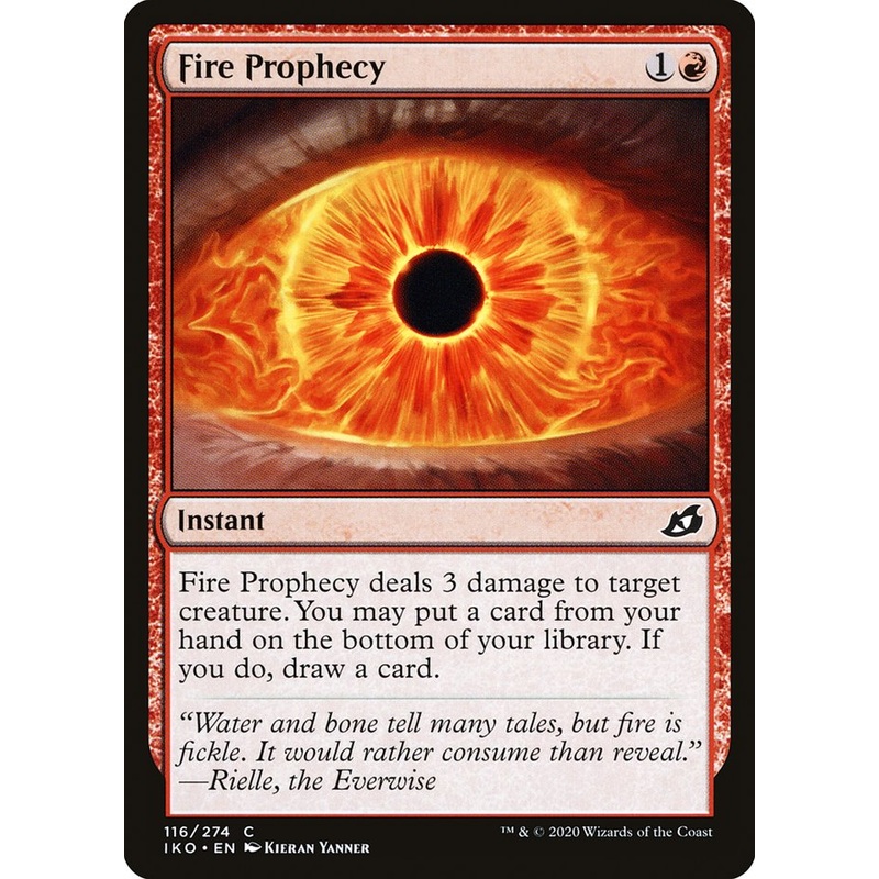 Fire Prophecy [Ikoria: Lair of Behemoths]