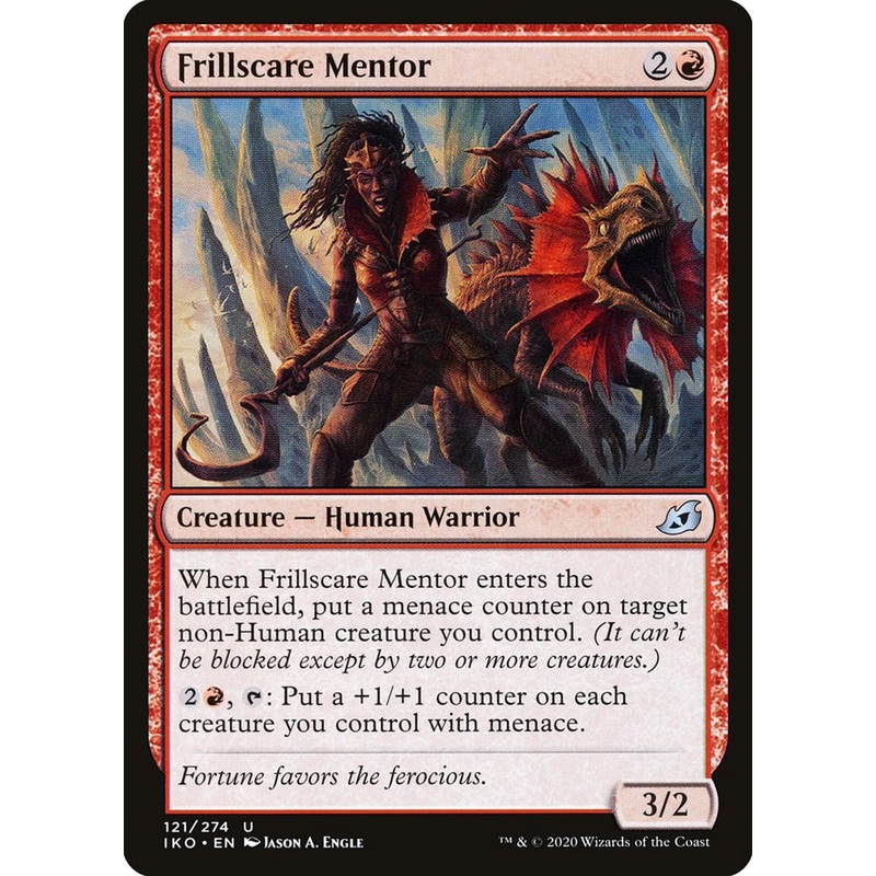Frillscare Mentor [Ikoria: Lair of Behemoths]