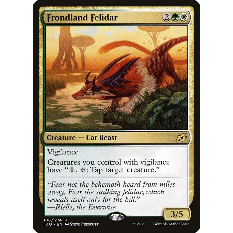 Frondland Felidar [Ikoria: Lair of Behemoths]